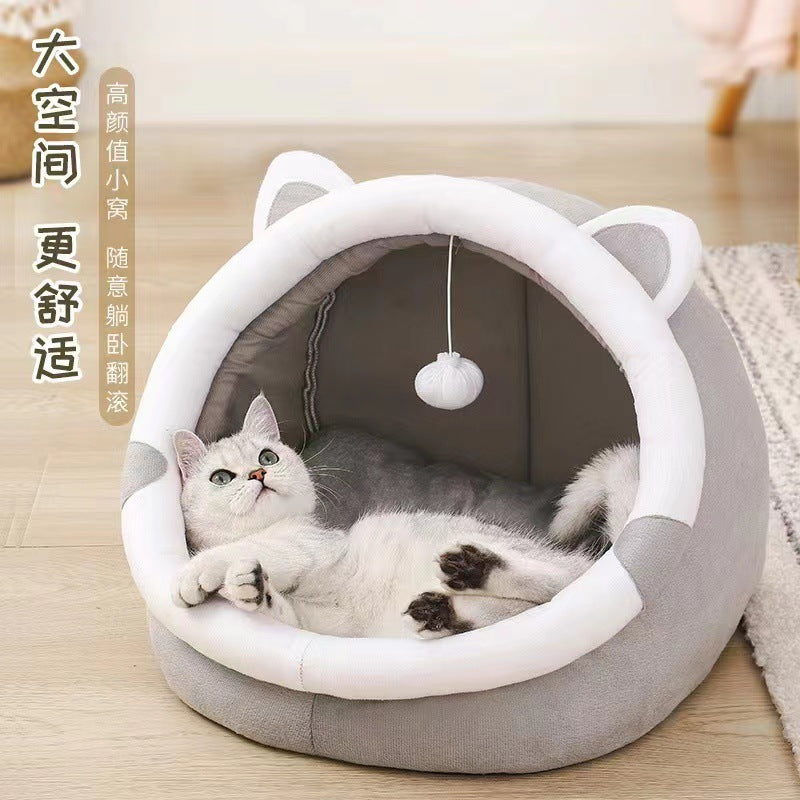 "Cat and Dog House for All Seasons - Cozy Villa"